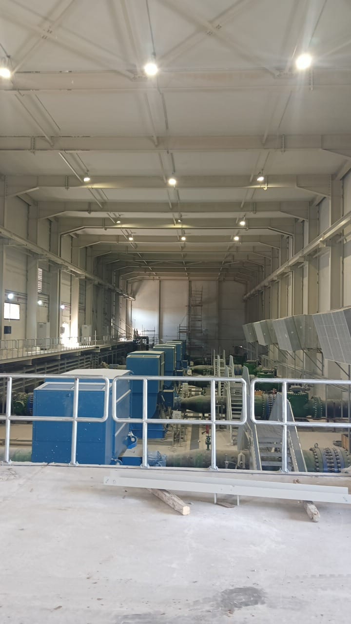 Pump house for SWCC